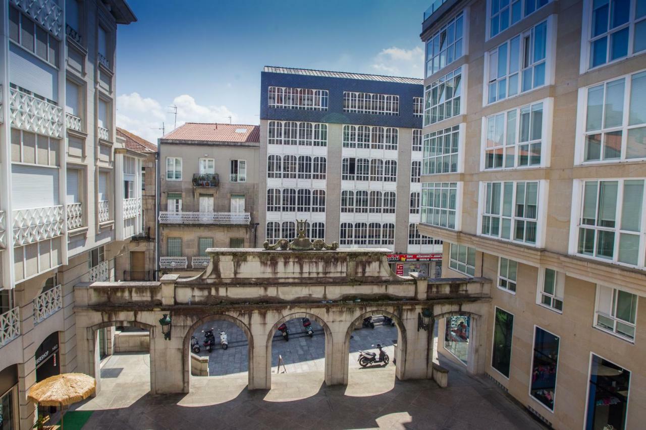 Suite De Lujo-Centro Kilometro 0-Parking Vigo Dış mekan fotoğraf